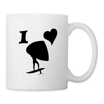 I love Wingfoils - Mug - white - Right