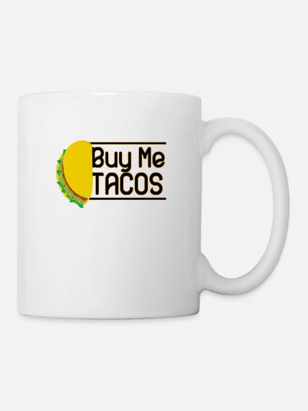 Nourriture. - Mug blanc - blanc