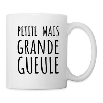Femme petite Humour - Mug blanc - blanc - Droite