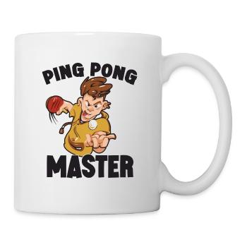 Table Tennis Ping-pong Outfit Table Tennis Player - Mug - white - Right