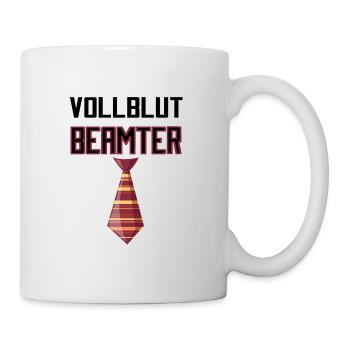 Vollblut Beamter - Tasse - Weiß - Rechts