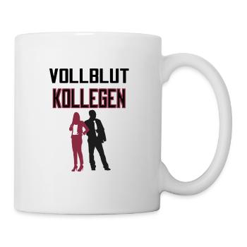 Vollblut Kollegen - Tasse - Weiß - Rechts