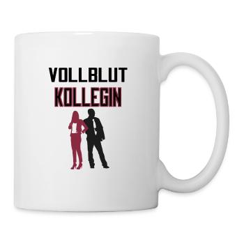 Vollblut Kollegin - Tasse - Weiß - Rechts