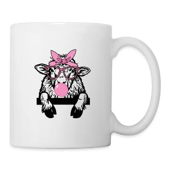 Gomme à mâcher de mouton Vessie Gomme à mâcher de mouton - Mug blanc - blanc - Droite