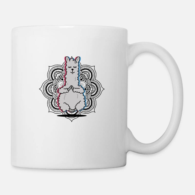 Lama Yoga - Mug - white