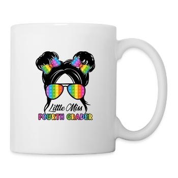 Little Miss Fourth Grade - Mug - white - Right