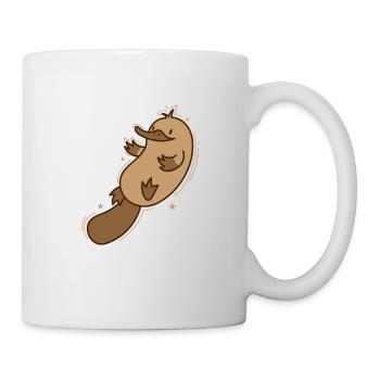 Schnabeltier Outback Australien Tier - Tasse - Weiß - Rechts