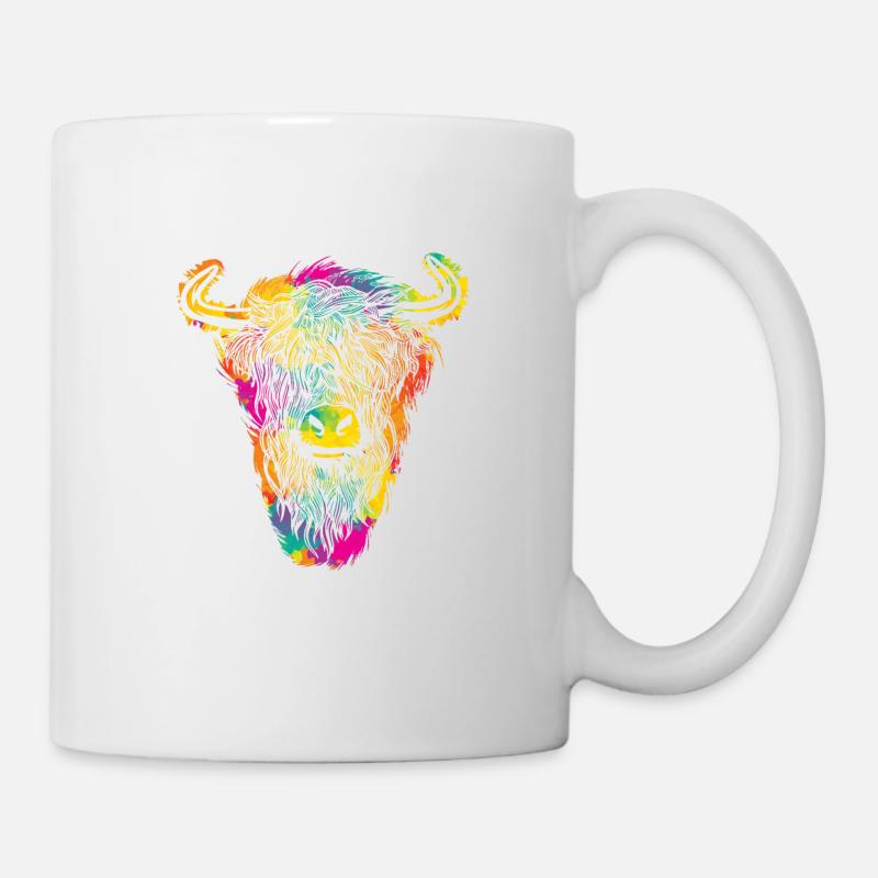 Büffel - Tasse - Weiß