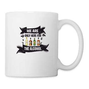 Weekend with friends in group drinking party - Mug - white - Right