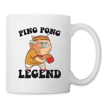 Old butterfly hand outfit for table tennis players - Mug - white - Right