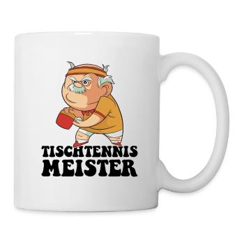Table Tennis Master Grandpa Table Tennis Player - Mug - white - Right