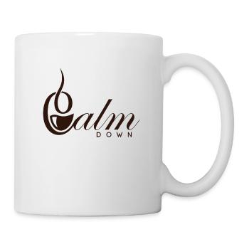 Relaxation and relaxation. Just Calm Down - Mug - white - Right