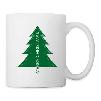 Christmas tree, Christmas - Mug - white - Right