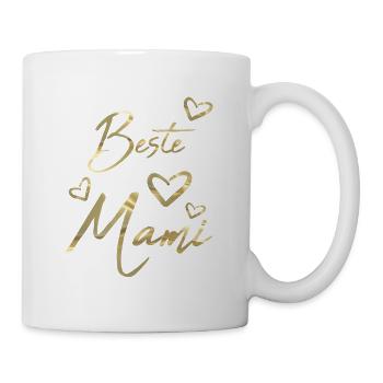 Beste Mami - Tasse - Weiß - Rechts