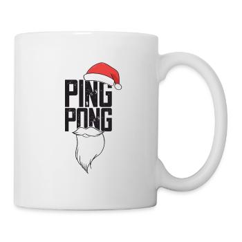 Table Tennis Table Tennis Bat Ping Pong - Mug - white - Right