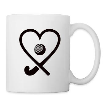 Hockey Girl Hockey Player Girls Field Hockey - Mug - white - Right
