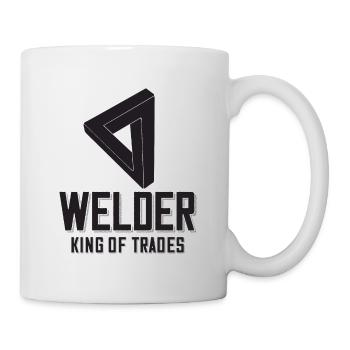 Welder saying for proud metal workers and - Mug - white - Right