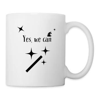 Magic, Magic, School of Magic, Harry, Hermione - Mug - white - Right