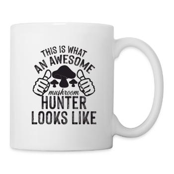 Mushroom pickers and mushroom friends - Mug - white - Right