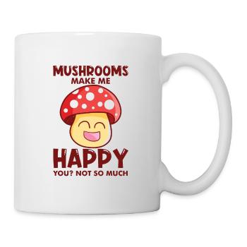 Mushroom pickers and mushroom friends - Mug - white - Right