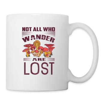 Mushroom pickers and mushroom friends - Mug - white - Right