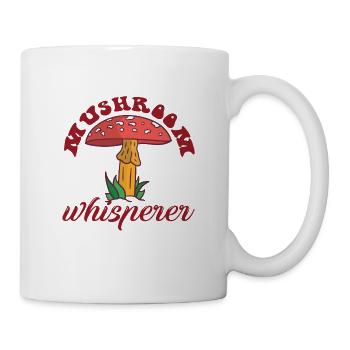 Pilzsammler und Pilz Freunde - Tasse - Weiß - Rechts