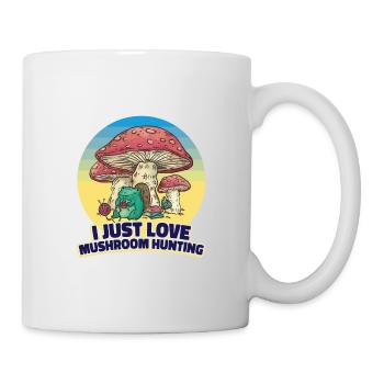 Pilzsammler und Pilz Freunde - Tasse - Weiß - Rechts