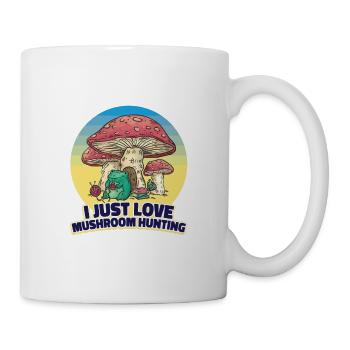 Mushroom pickers and mushroom friends - Mug - white - Right