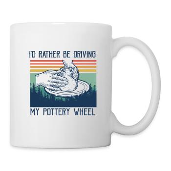 Pottery and pottery - Mug - white - Right