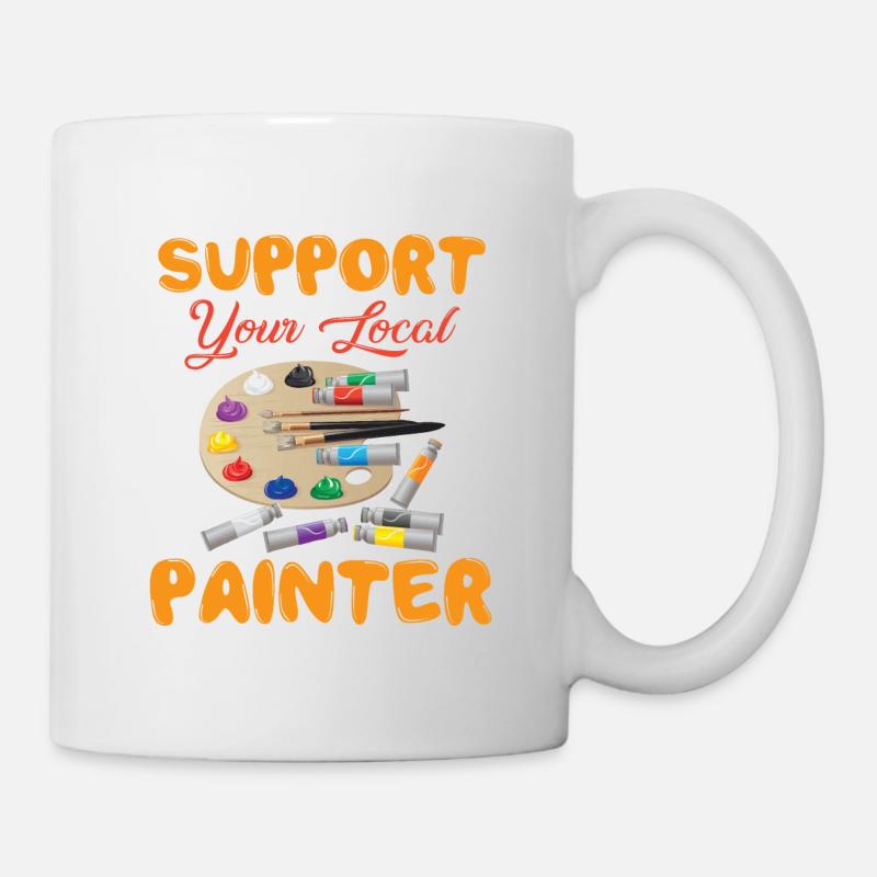 Painter and varnisher, the best and most annoying profession - Mug - white