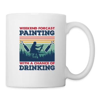 Maler und Lackierer, der Beste und Nervigste Beruf - Tasse - Weiß - Rechts