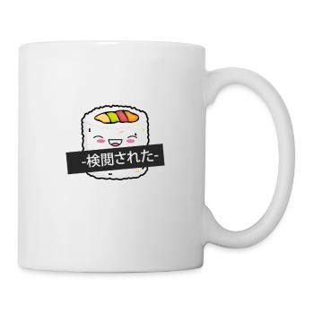 Funny White Japanese Sushi - Mug - white - Right