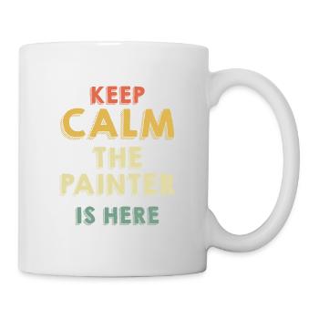 Peintre et vernisseur, le métier le meilleur et le plus ennuyeux - Mug blanc - blanc - Droite