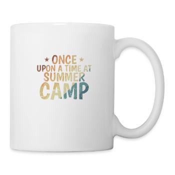 Il était une fois au camp d’été Urlaub - Mug blanc - blanc - Droite