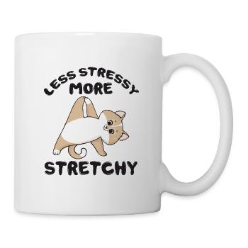 Méditation, Zen Yoga et Pilates - Mug blanc - blanc - Droite