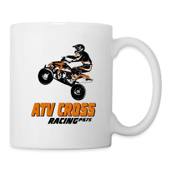Quad Racing - ATV Racer - Mug blanc - blanc - Droite