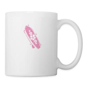 SUP Sport Stand up Paddle Balance halten - Tasse - Weiß - Rechts