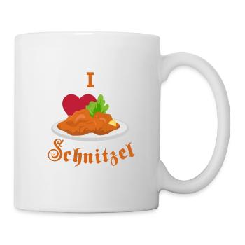 I Love Schnitzel - Mug - white - Right