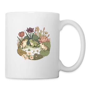 Frog Cottagecore - Mug blanc - blanc - Droite