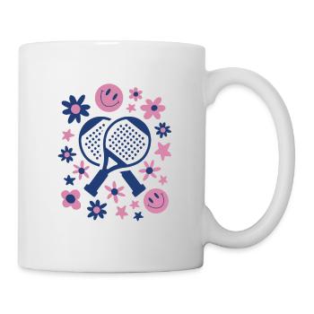 Padel Femmes Padel Tennis Filles Padel Joueur - Mug blanc - blanc - Droite