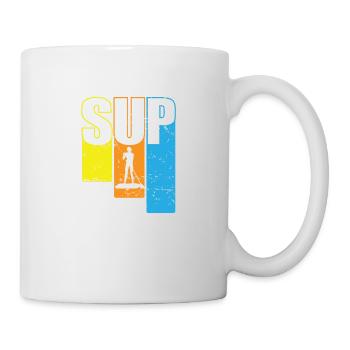 SUP Sports nautiques Stand up Paddle Sun - Mug blanc - blanc - Droite