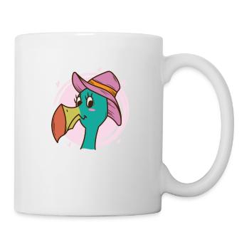 joli oiseau dodo coccinelle de l’île Maurice - Mug blanc - blanc - Droite