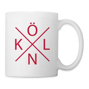 Köln - Tasse - Weiß - Rechts