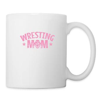 Wrestling Mom Show Ring Fight Acting - Mug - white - Right