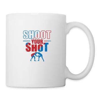 Shoot your Shot Wrestling Show Fight - Mug - white - Right