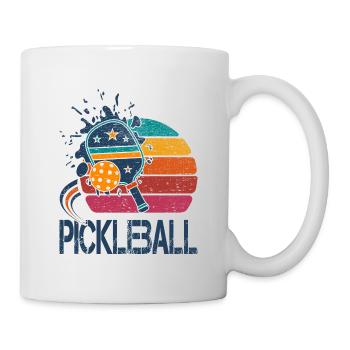 Pickleball - 2 - Mug blanc - blanc - Droite