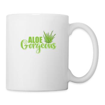 Aloe Gorgeous Aloe Vera Cream Cosmetics - Mug - white - Right