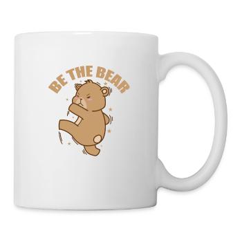 Soyez l’animal de la forêt de l’ours - Mug blanc - blanc - Droite