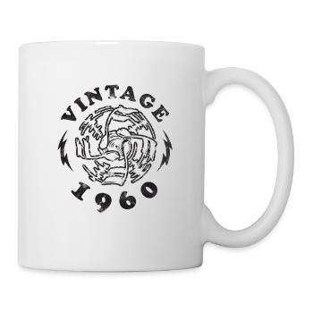 Millésime 1960 - Mug blanc - blanc - Droite