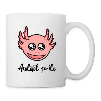 Axolotl Smile - Happy Axolotl - Mug - white - Right